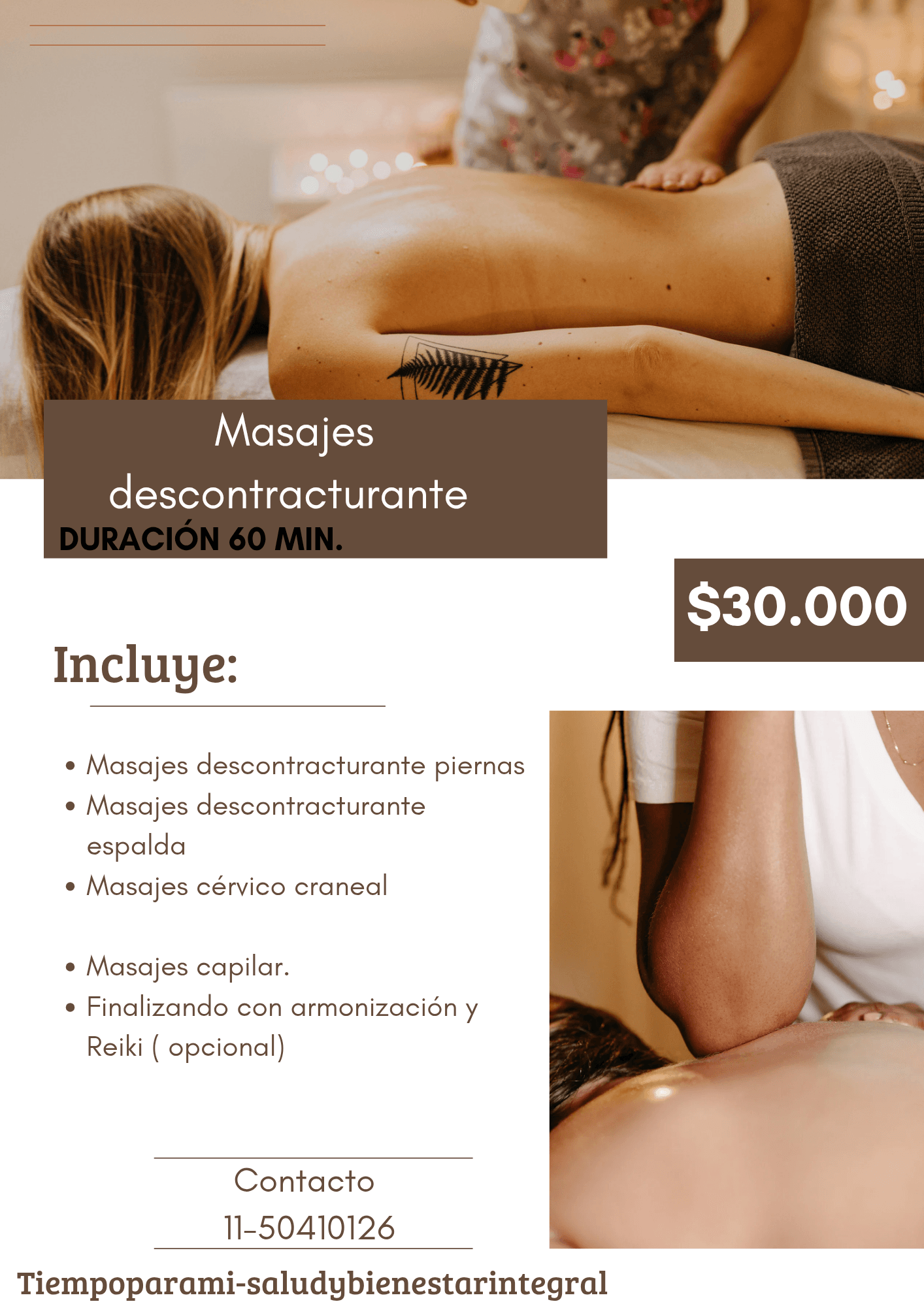 Masajes cuerpo completo 