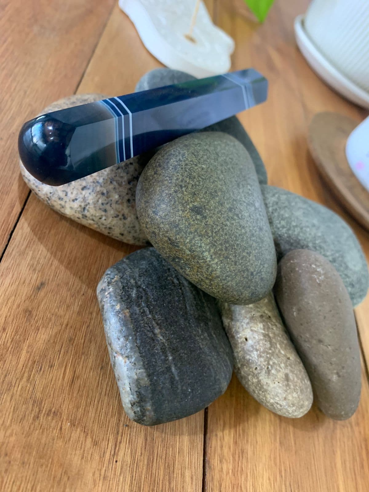 Masajes con piedras calientes