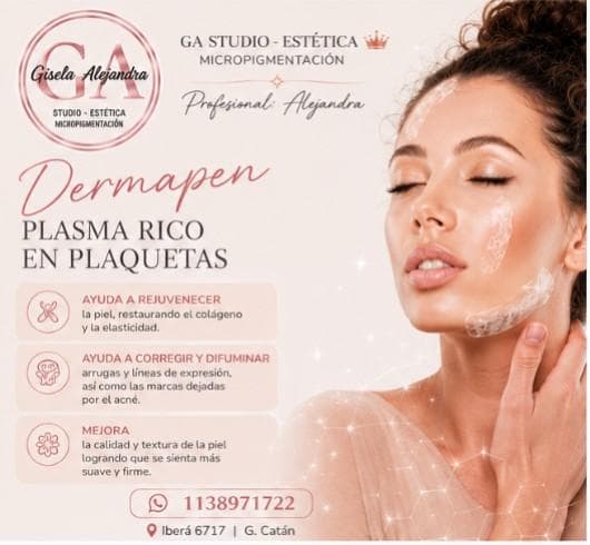 Plasma Rico en plaquetas con Dermapen