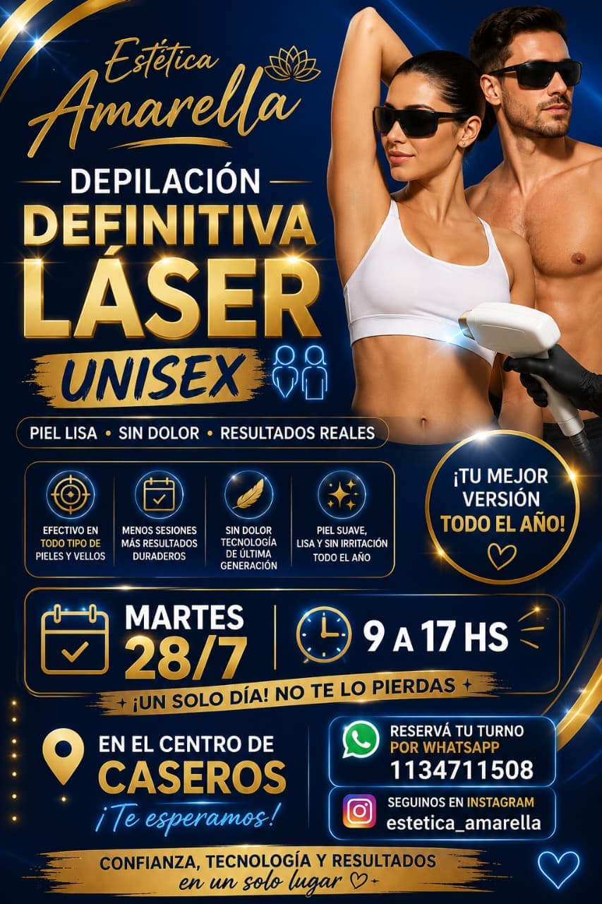 Depilación Láser unisex