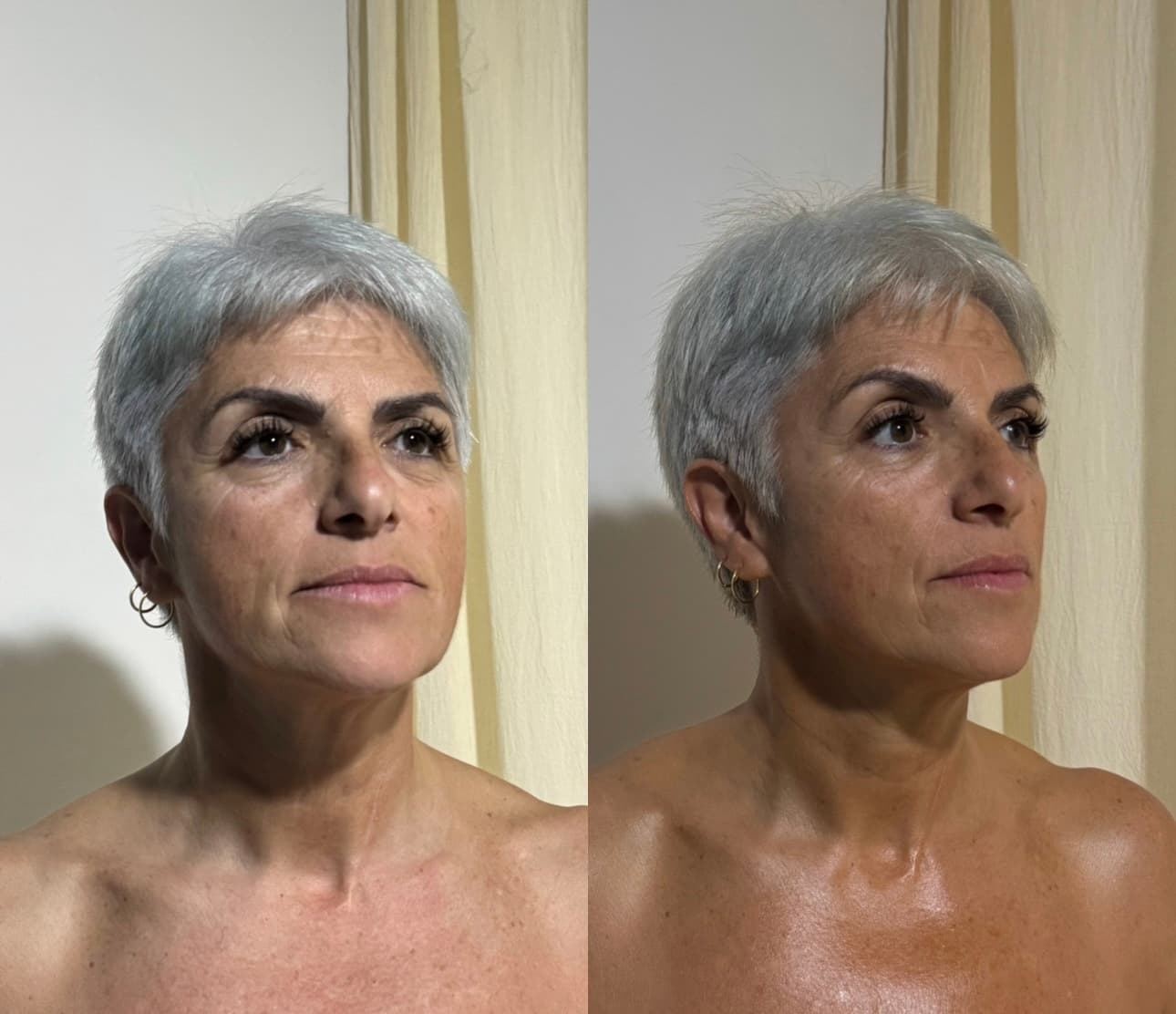 Rostro + escote