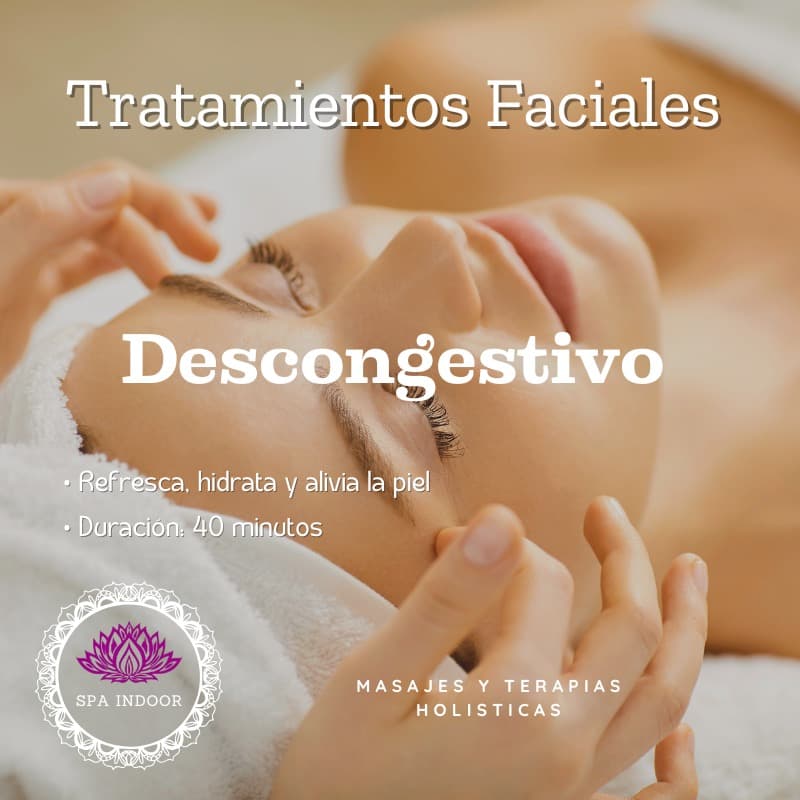 Terapia facial Descongestiva