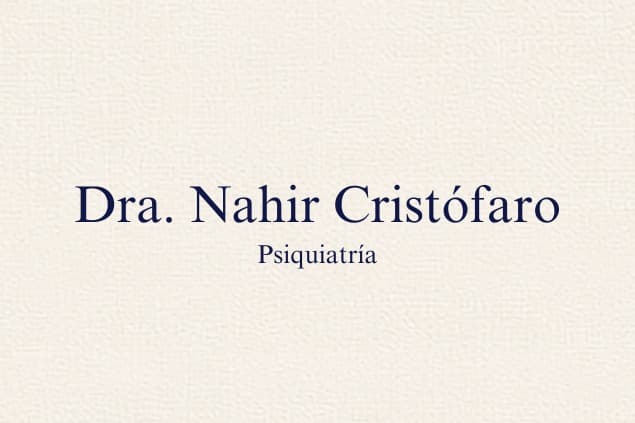 Psiquiatría Integral - Adultos