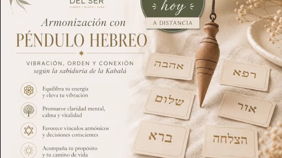 Armonizacion (Limpieza energetica)