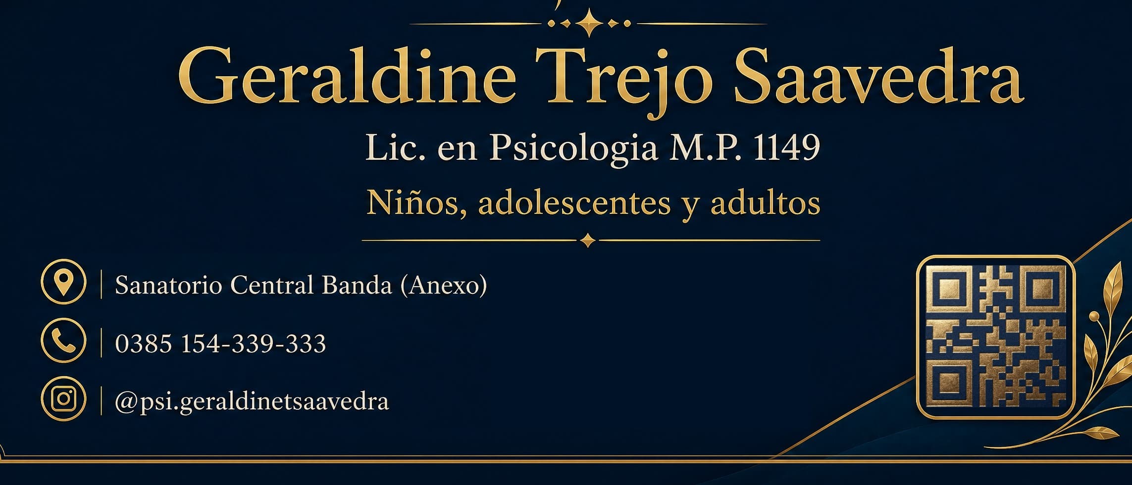 Lic. Geraldine Trejo Saavedra
