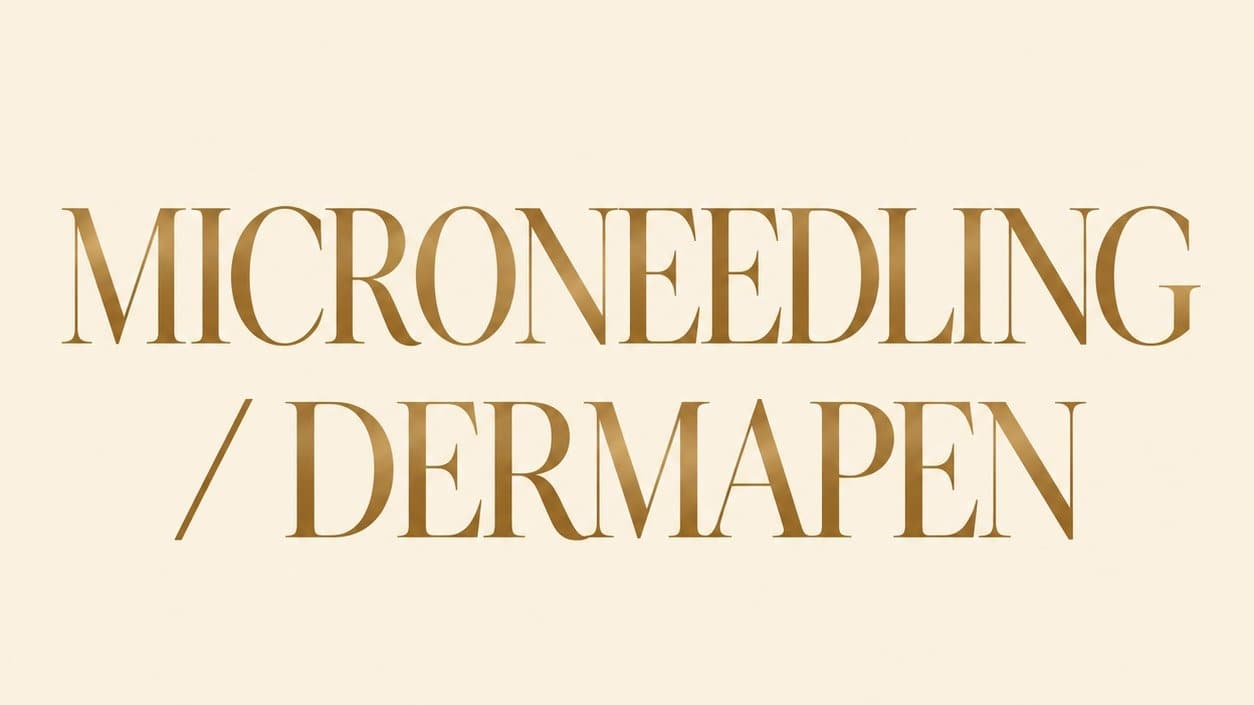 Dermapen/Microneedling