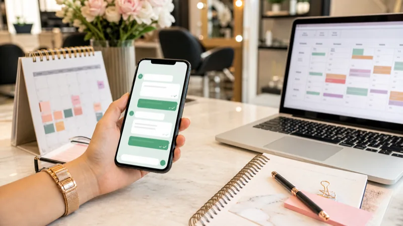 Plantillas de mensajes para clientas de belleza