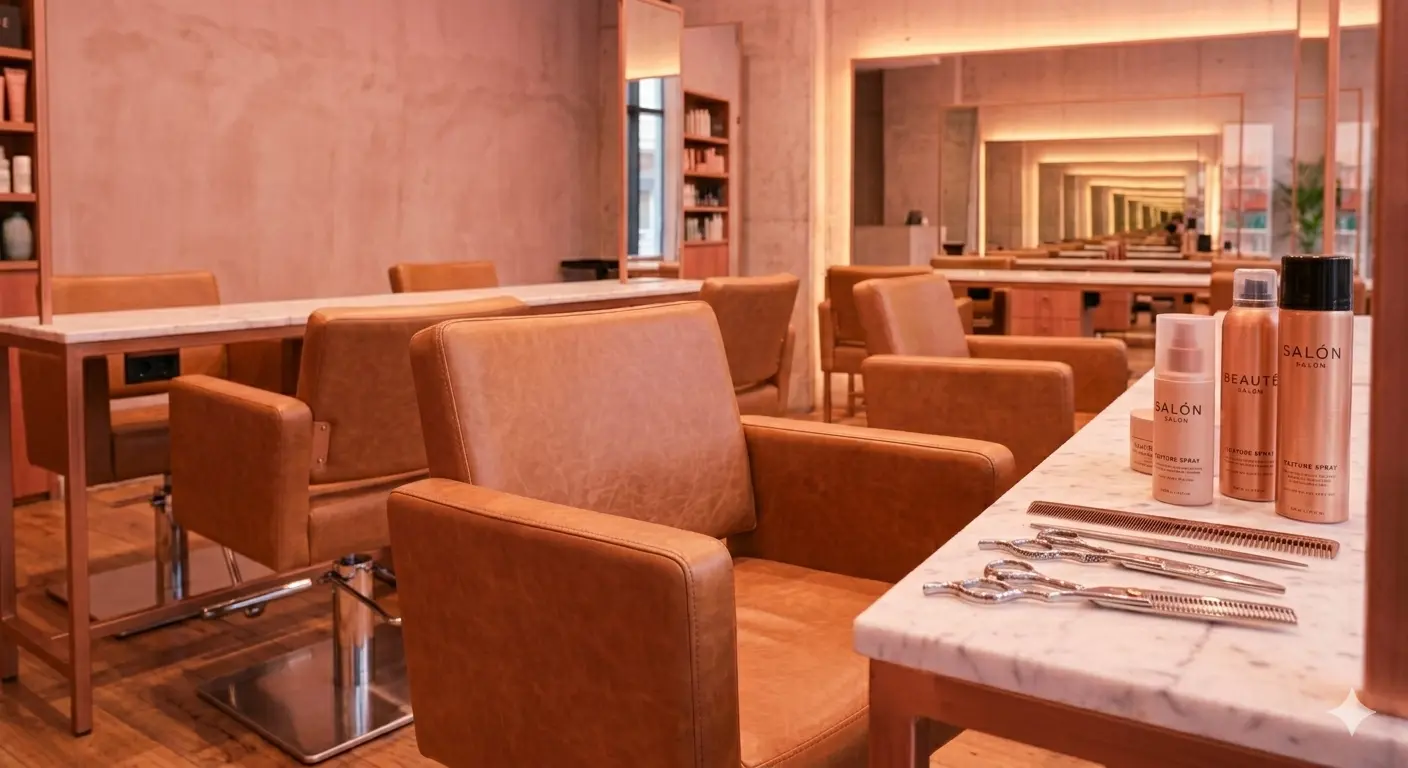 Cabina de un centro de estética con los turnos del día ya confirmados