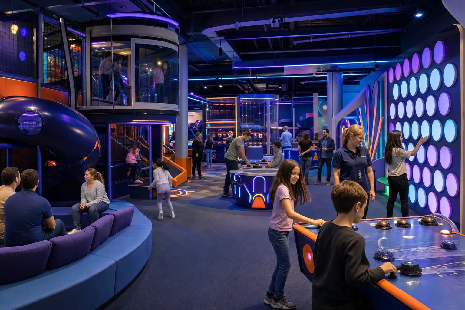 Parque de juegos infantil con reservas online