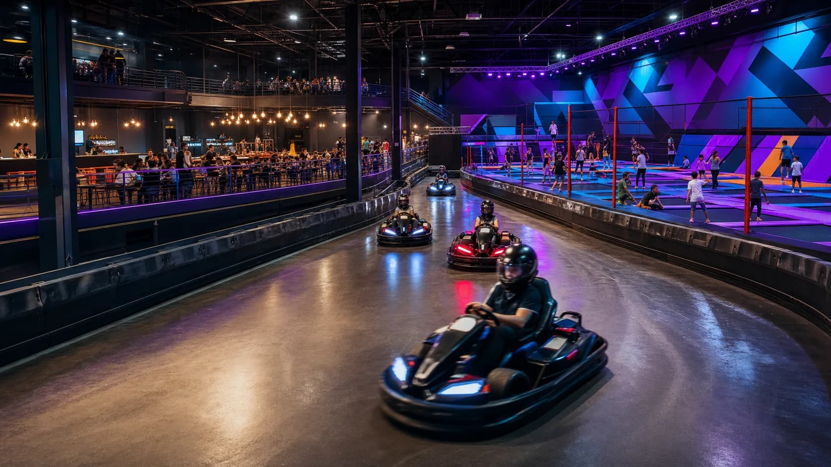 Centro de entretenimiento con juegos y actividades para reservar online