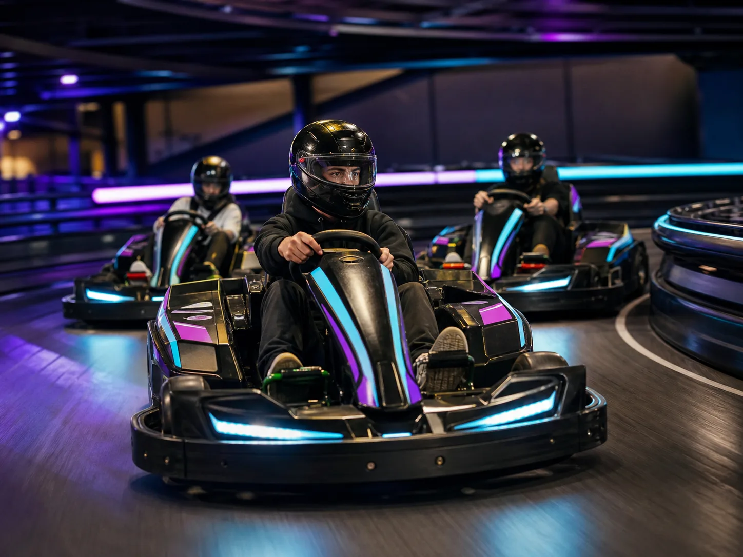 Pista de karting con reservas online