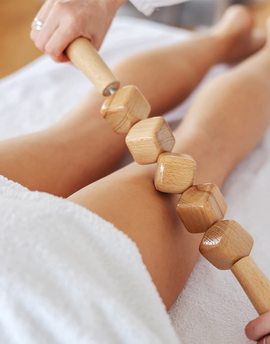 MASAJES | Masaje reductor + maderoterapia