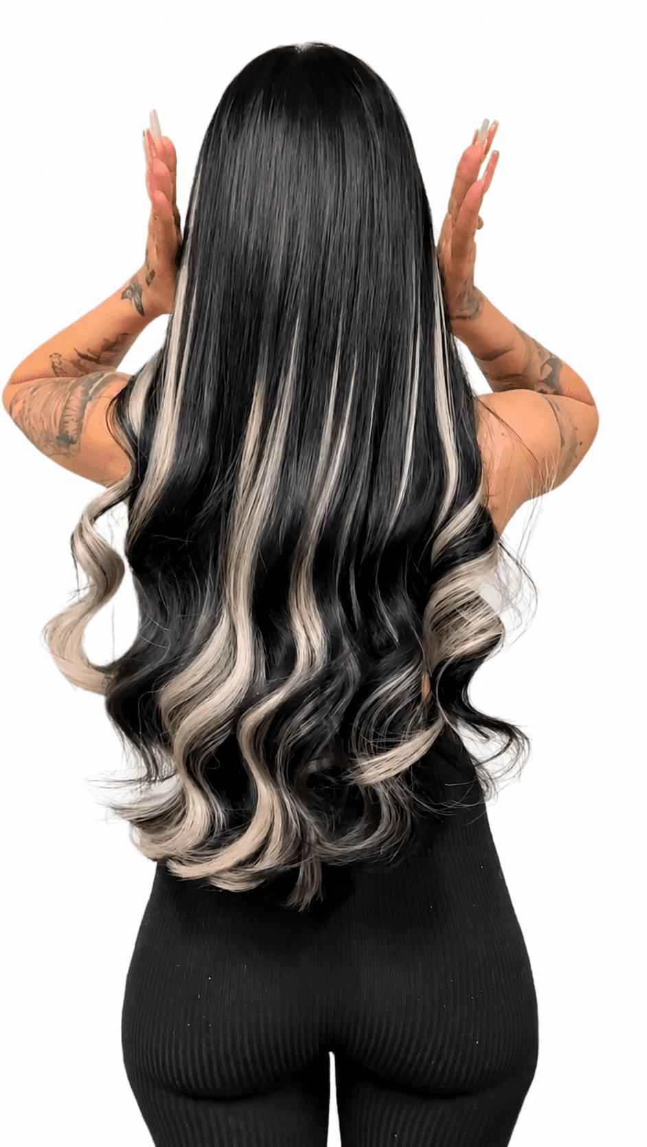 Extensiones Orgánicas Largo + Efecto de Color - Técnica Micro Cápsulas de Queratina