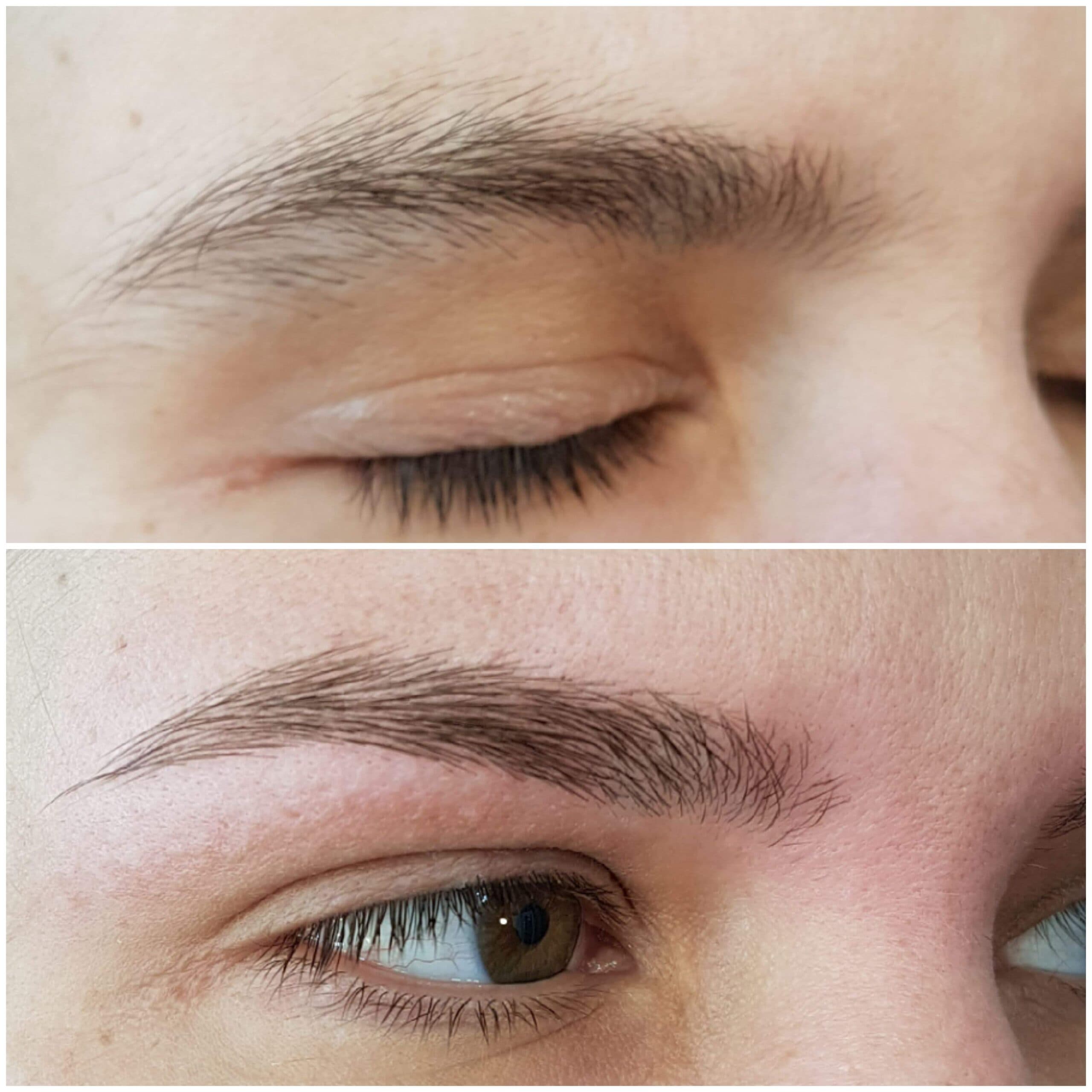 Perfilado + tinte de cejas