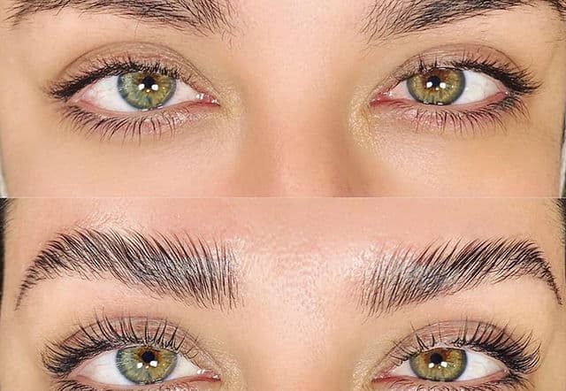 Laminado de cejas