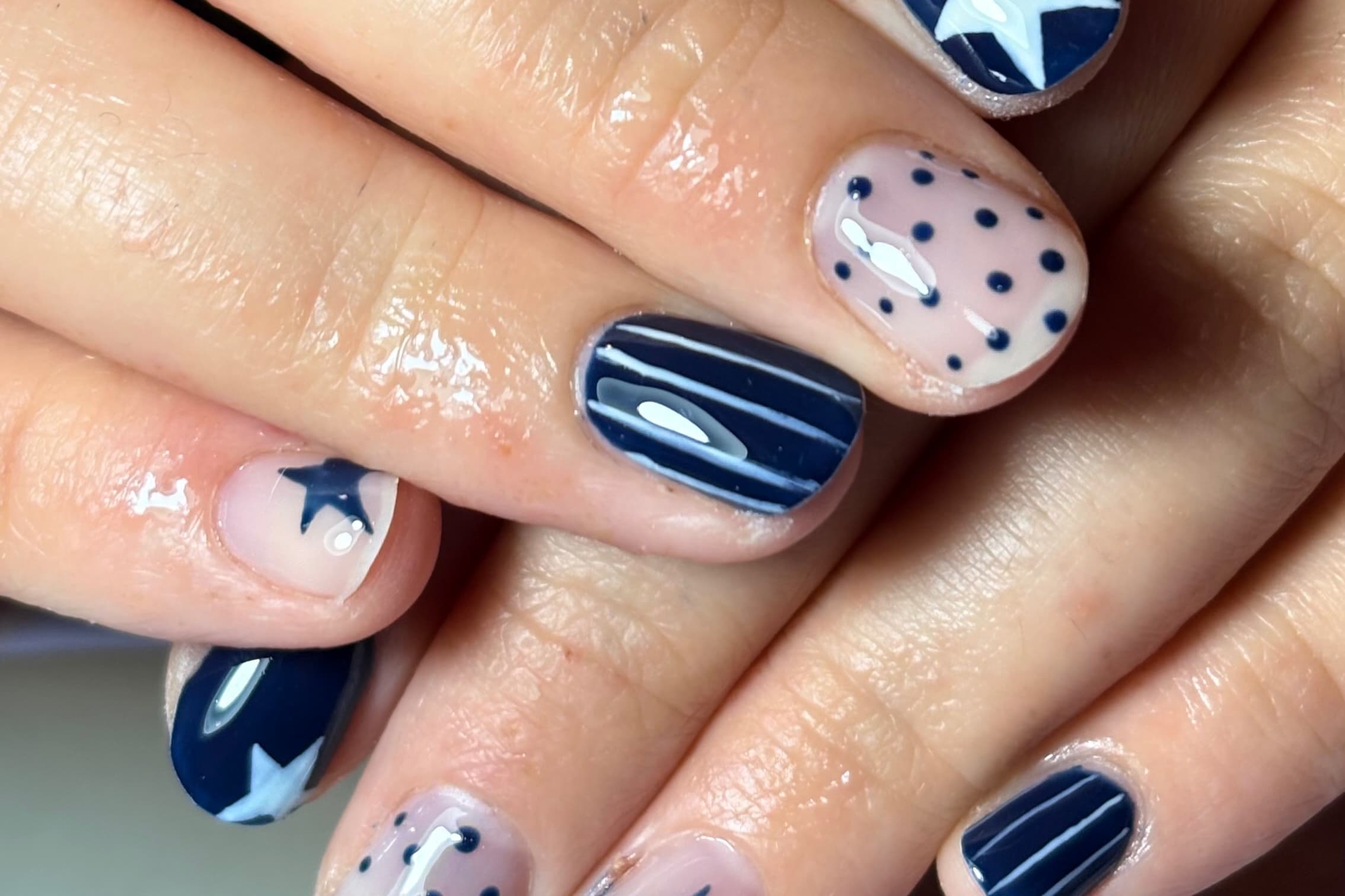 Uñas sanas y lindas💘